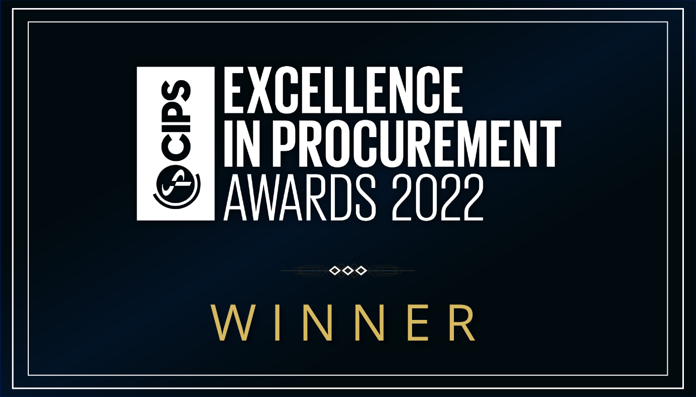 Winner — Best Use of Digital Technology, CIPS Excellence in Procurement Awards 2022