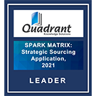 Leader — Quadrant SPARK Matrix™: Strategic Sourcing Application 2021