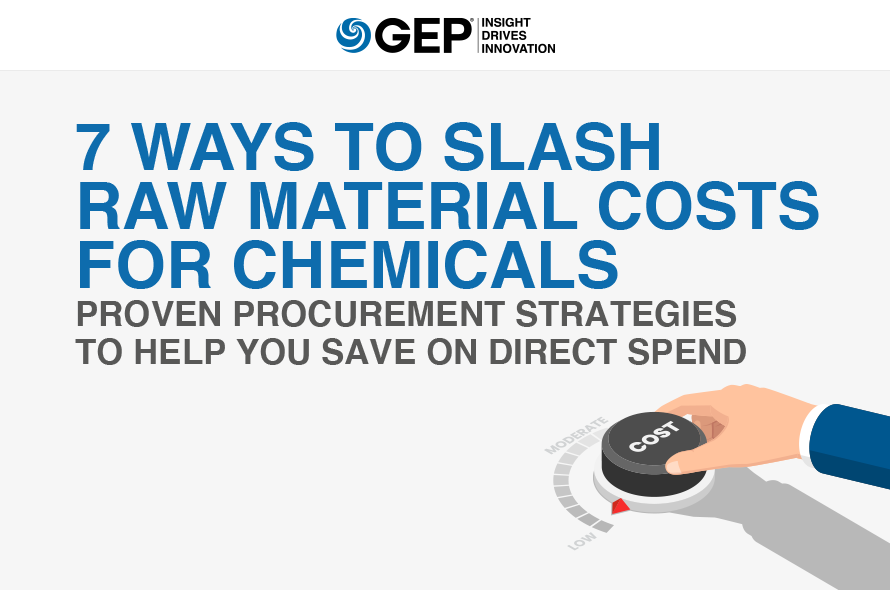 7 Ways to Slash Raw Material Costs for Chemicals: Proven Procurement Strategies to Help You Save on Direct Spend