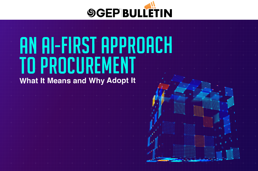 An AI-First Approach to Procurement: What It Means and Why Adopt It