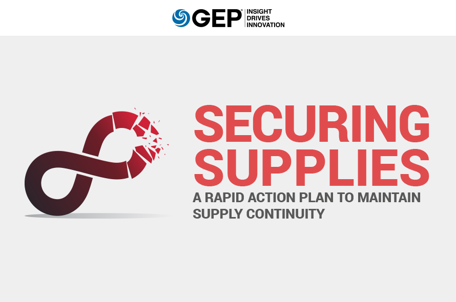 Securing Supplies: A Rapid Action Plan to Maintain Supply Continuity