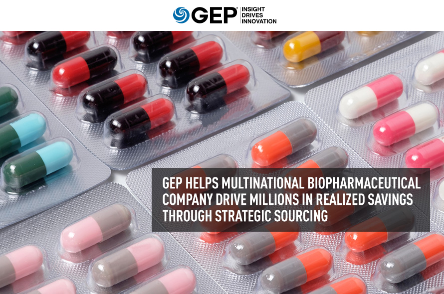 Biopharmaceutical Major Realizes Millions in Savings Through Strategic Sourcing