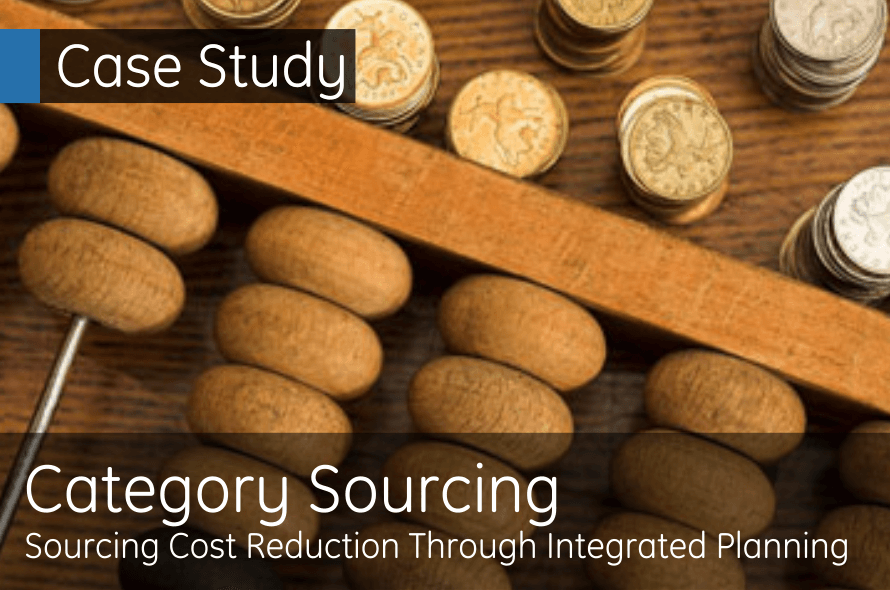 Category Sourcing - Sourcing Cost Reduction through Integrated Planning