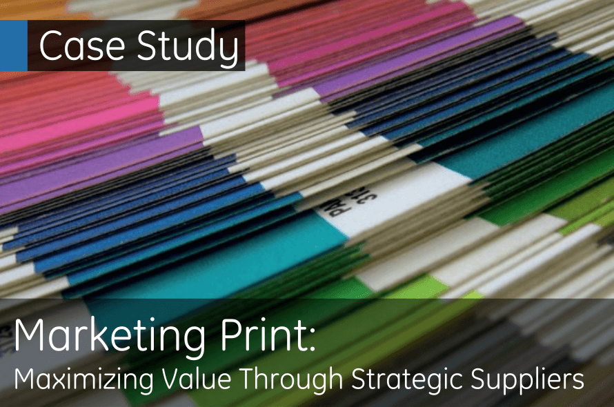 Marketing Print: Maximizing Value through Strategic Suppliers