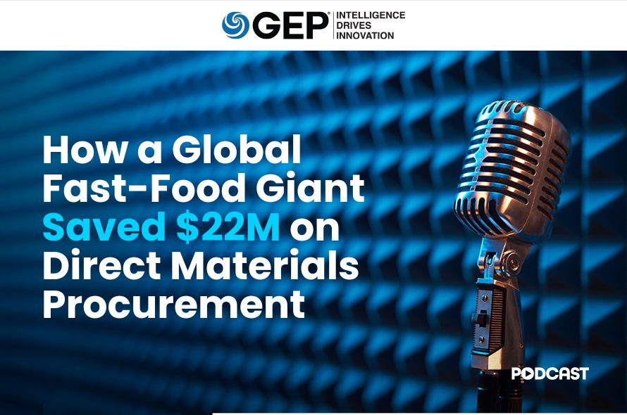 How a Global Fast-Food Giant Saved $22M on Direct Materials Procurement
