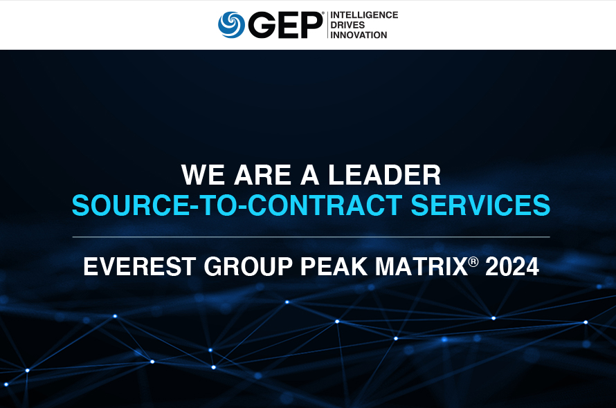 GEP Recognized as a Leader in Source-to-Contract Services
