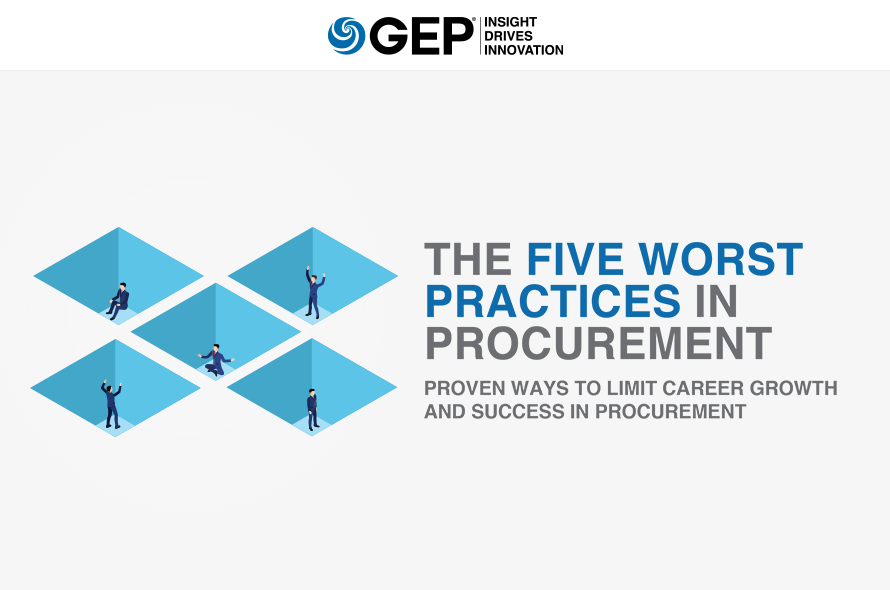 The Five Worst Practices in Procurement: Proven Ways to Limit Career Growth and Success in Procurement