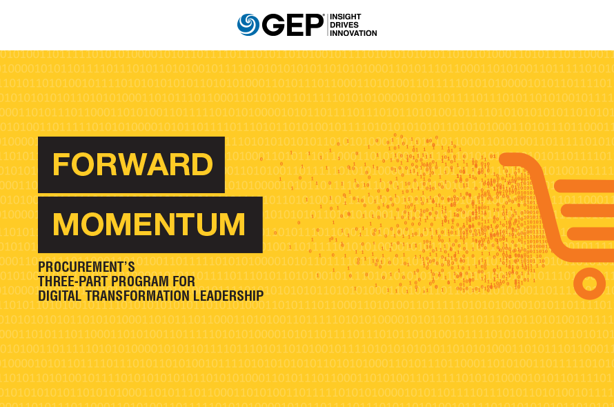 Forward Momentum: Procurement’s Three-Part Program for Digital Transformation Leadership