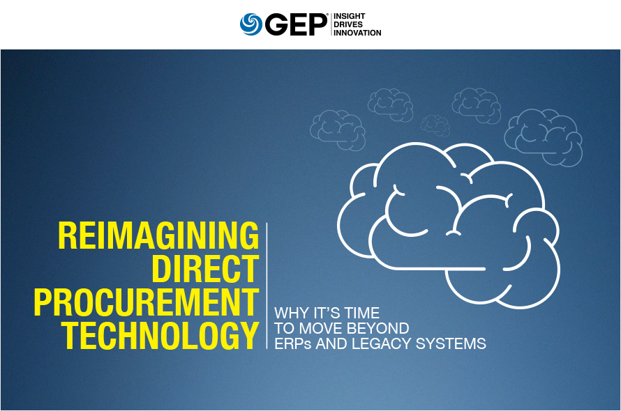 Reimagining Direct Procurement Technology: Why It’s Time to Move Beyond ERPs and Legacy Systems