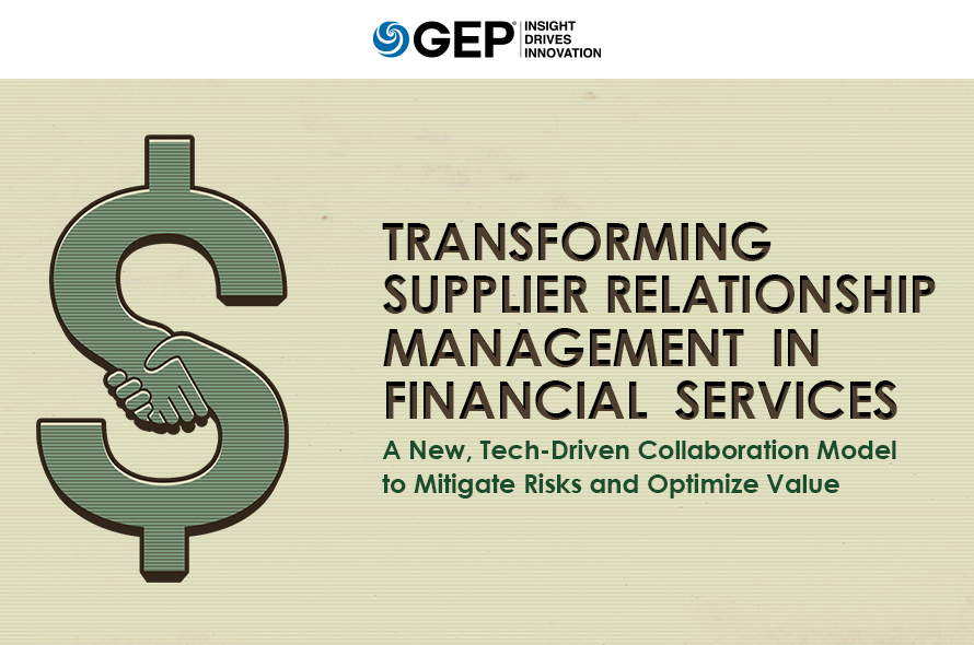 Transforming Supplier Relationship Management in Financial Services